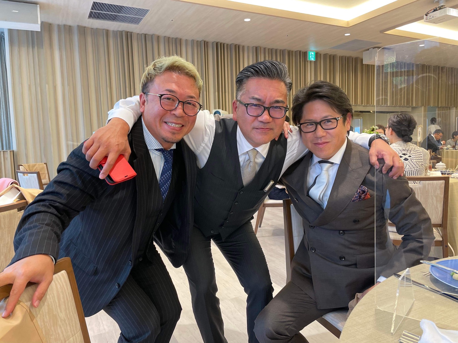 岩田社長と飯田