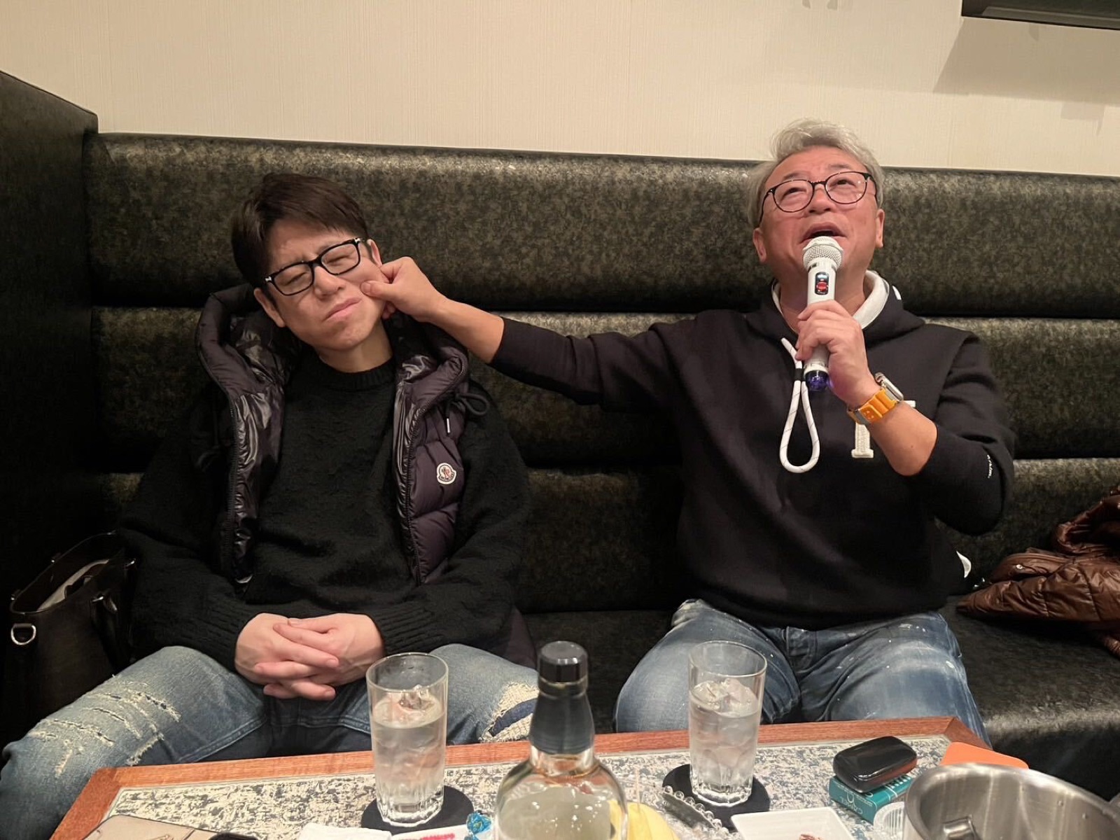 尊敬する人との写真